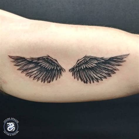 tattoo wings|realistic wing tattoo.